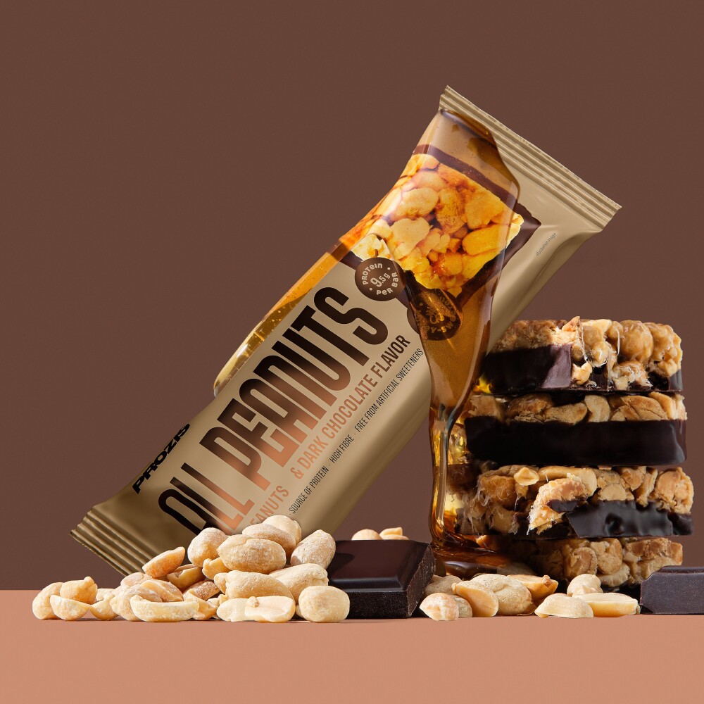 All Peanuts & Dark Chocolate Bar