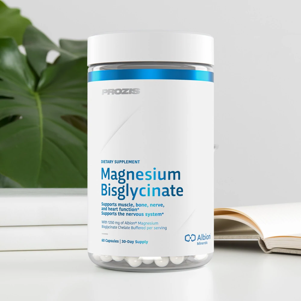 Albion® Magnesium Bisglycinate 60 veg capsules (1)