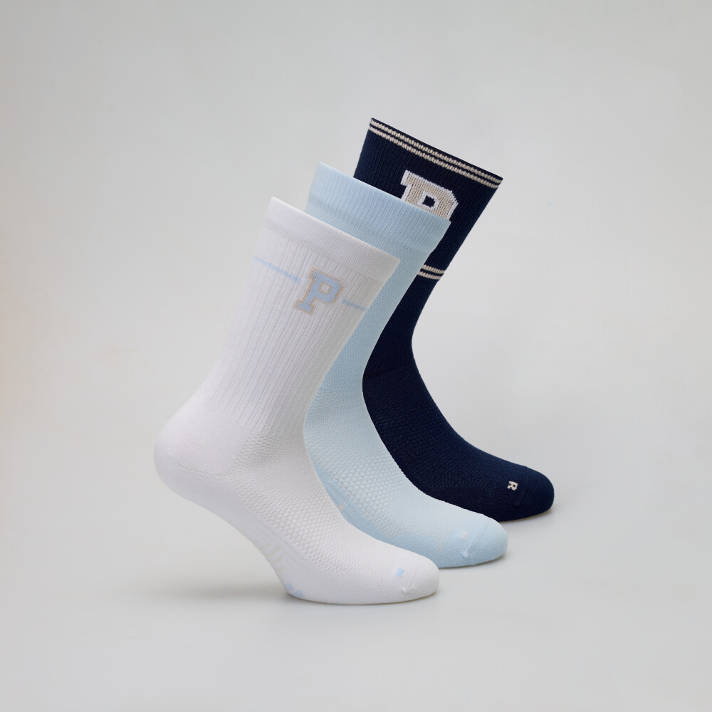 Athleisure Crew Socks - 3 Pack