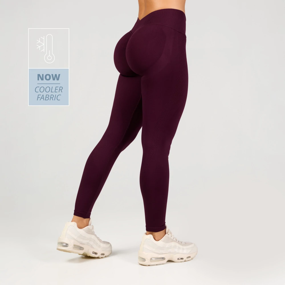 MuseFit Legging met middelhoge taille en V-rug (1)