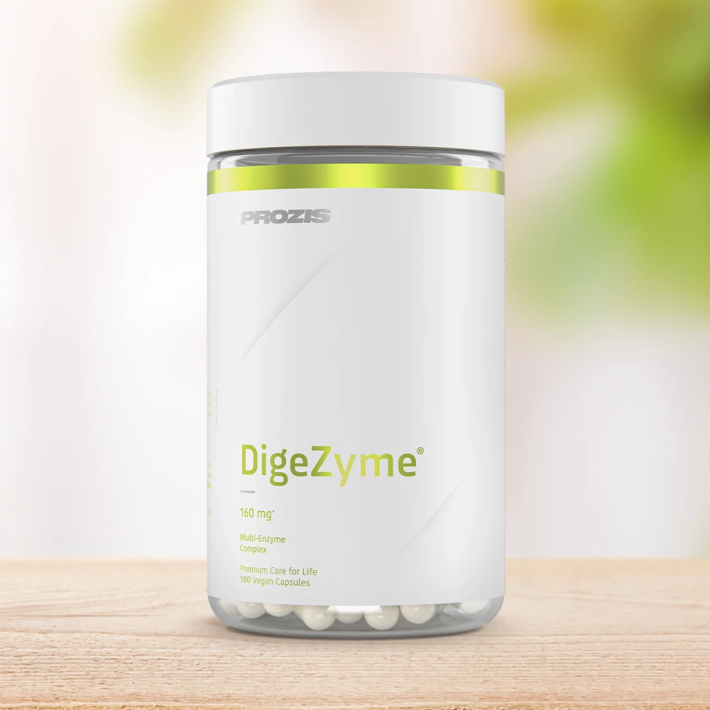 DigeZyme® 160 mg 180 capsule vegane (1)