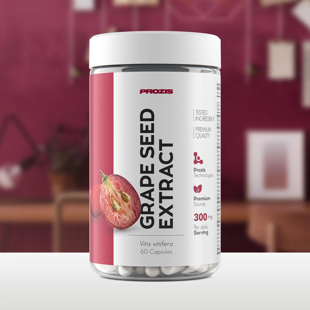 Extrait de pépins de raisin 300 mg, 60 gélules (1)