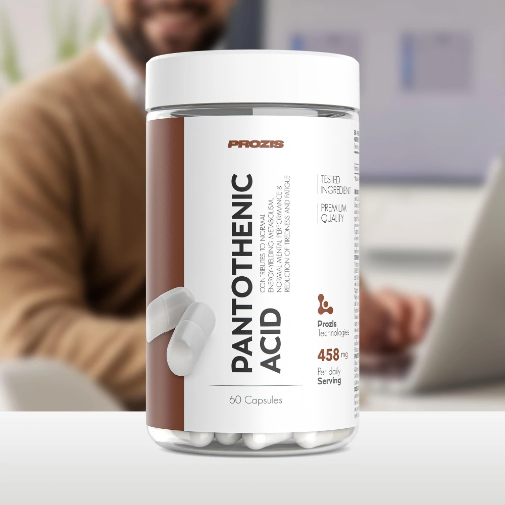 Acide Pantothénique - Vitamine B5 60 gélules (1)