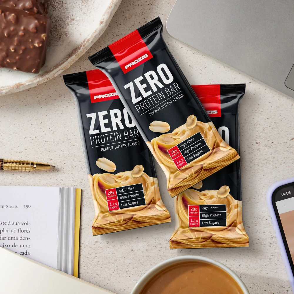 Zero Protein Bar - Niedriger Zuckergehalt x 3 (1)