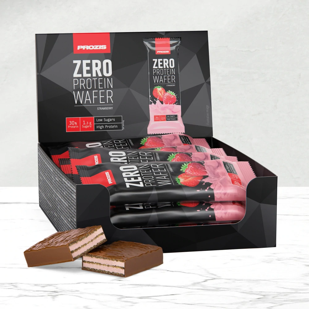 Zero Protein Wafer - Laag in suiker - 12 repen (1)