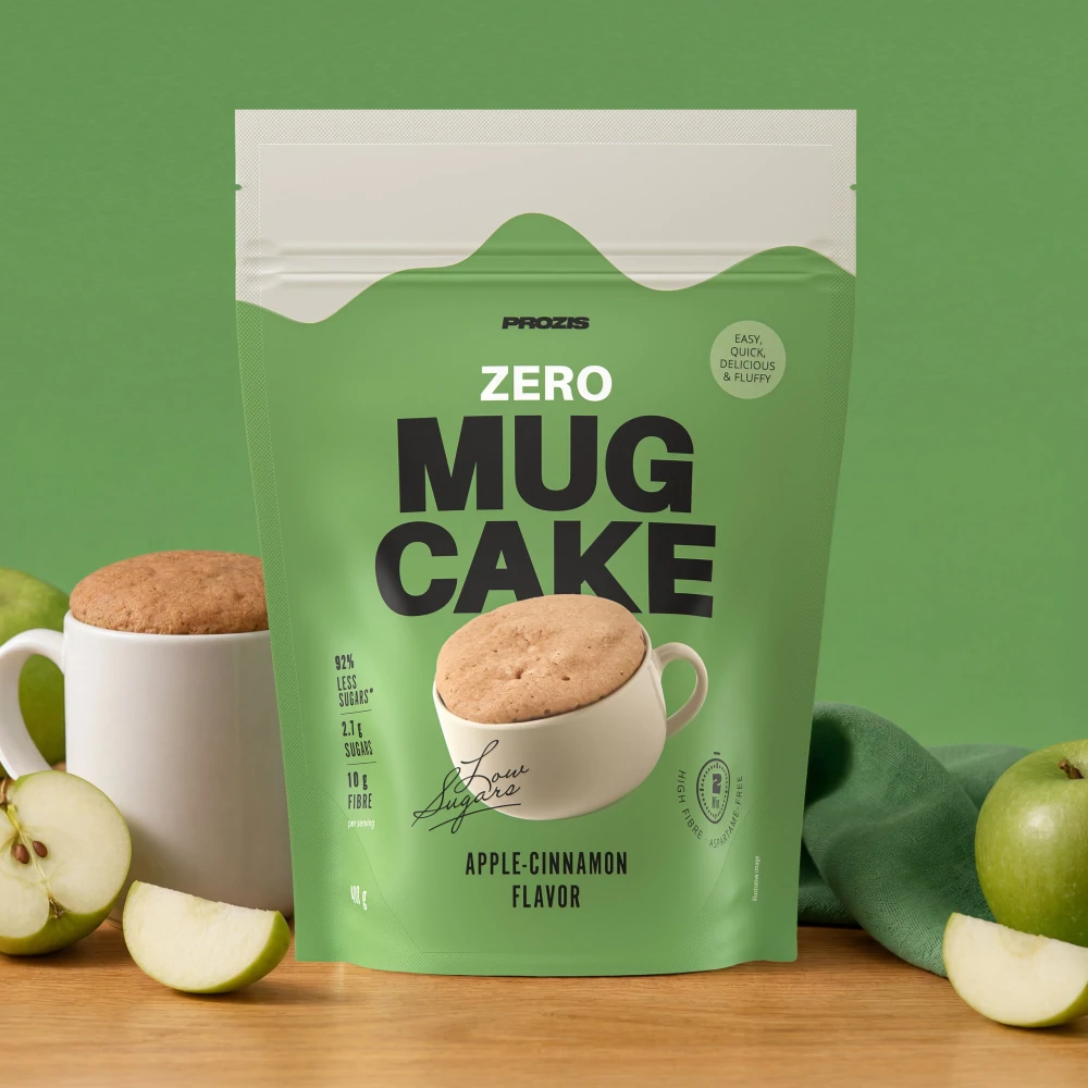 Zero Mug Cake 400 g - Apfel und Zimt (1)