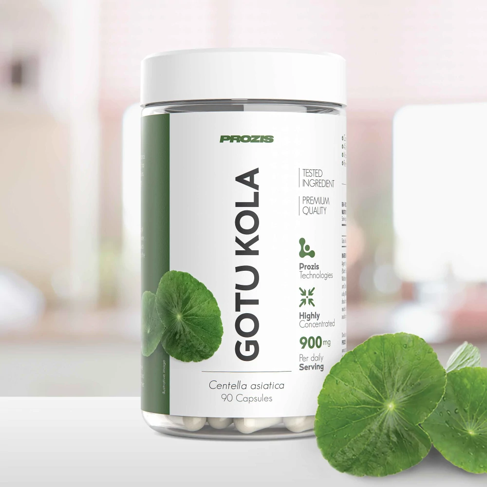 Gotu Kola (Centella asiatica) 900 mg 90 caps (1)