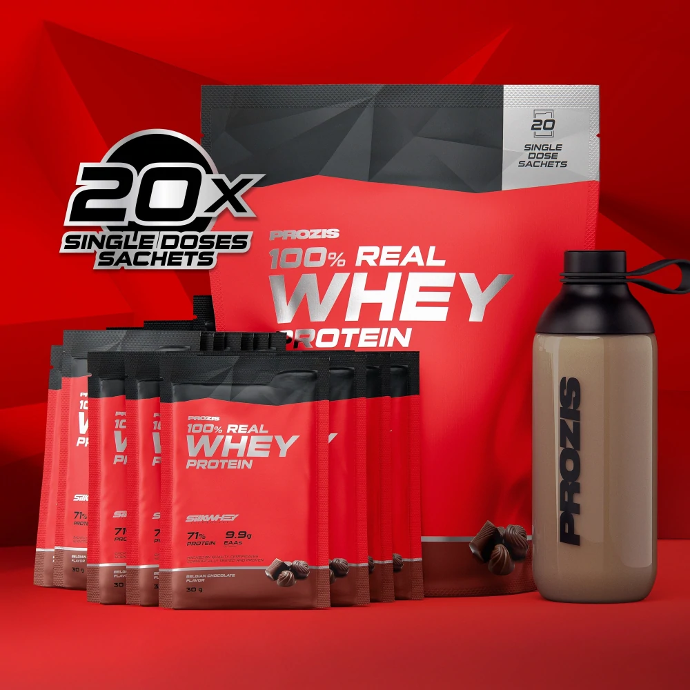 100% Real Whey Protein - 20 servings - Belgian Chocolate (1)