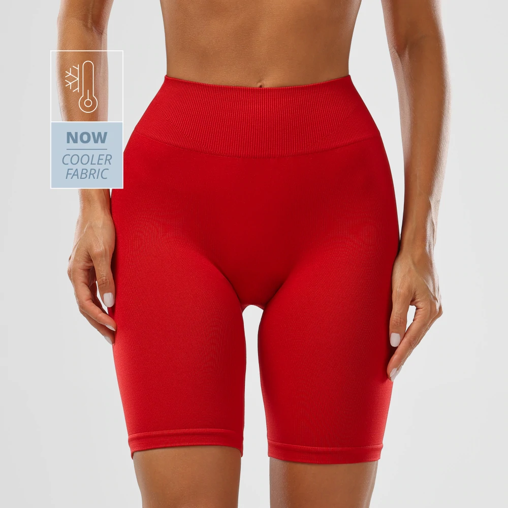 Athleisure Middelhoge fietsshorts  (10)