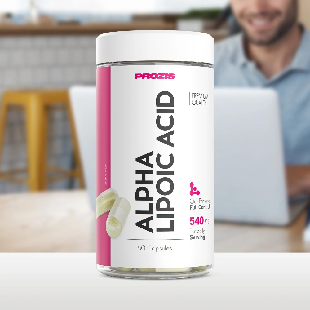 Acide Alpha-Lipoïque 540 mg 60 gélules (1)
