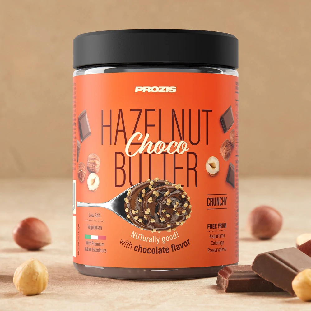 Pâte à Tartiner aux Noisettes et Chocolat - Croquante 250 g (1)