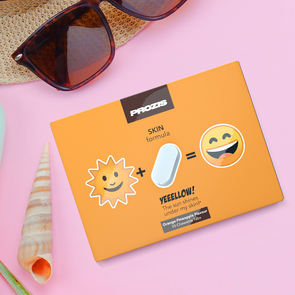 Yeeellow - Vita Sun 30 Kautabletten