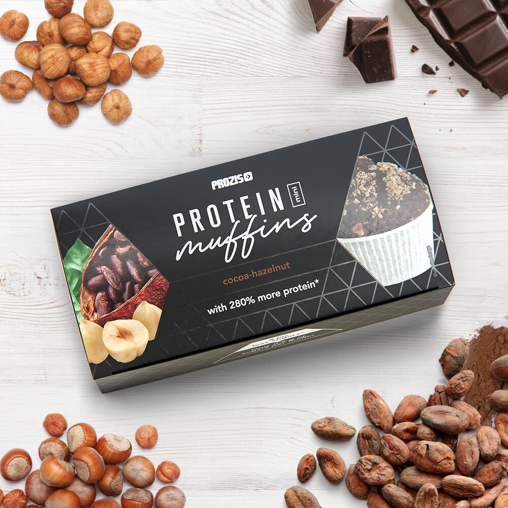 2 x Protein Mini Muffins - Cocoa-Hazelnut 30 g