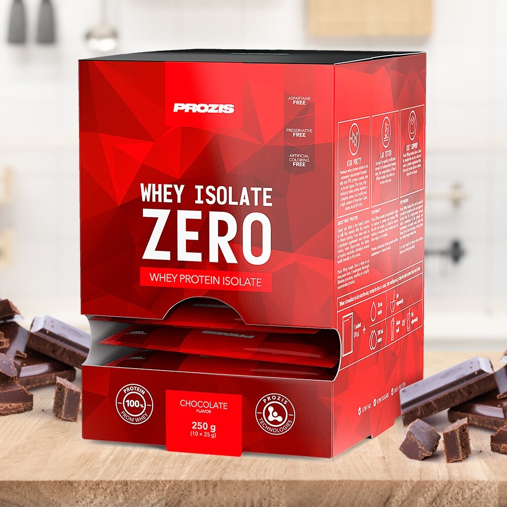 10 x Zero Whey Isolate 25 g