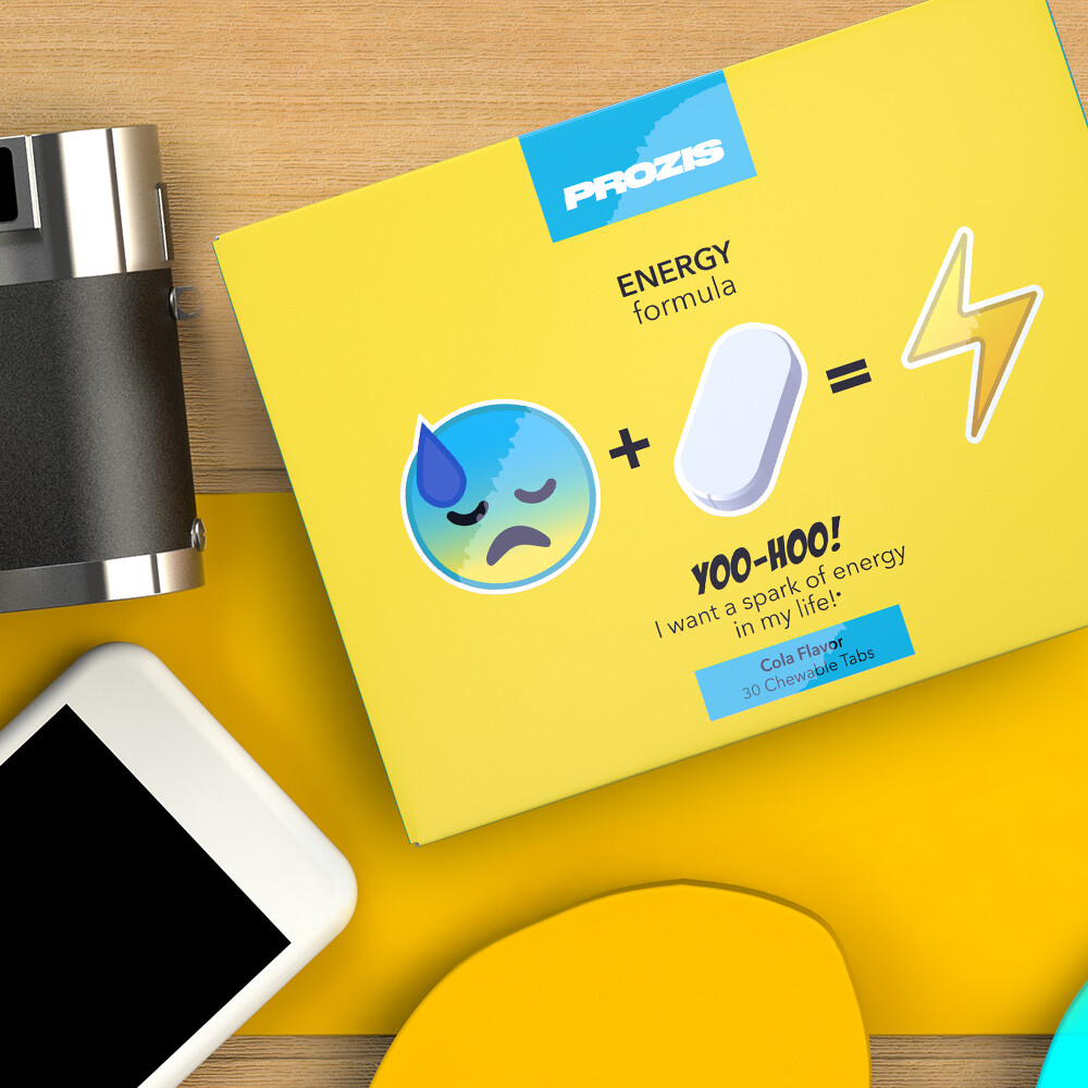 Yoo-Hoo! - Énergie 30 Comprimés à Croquer