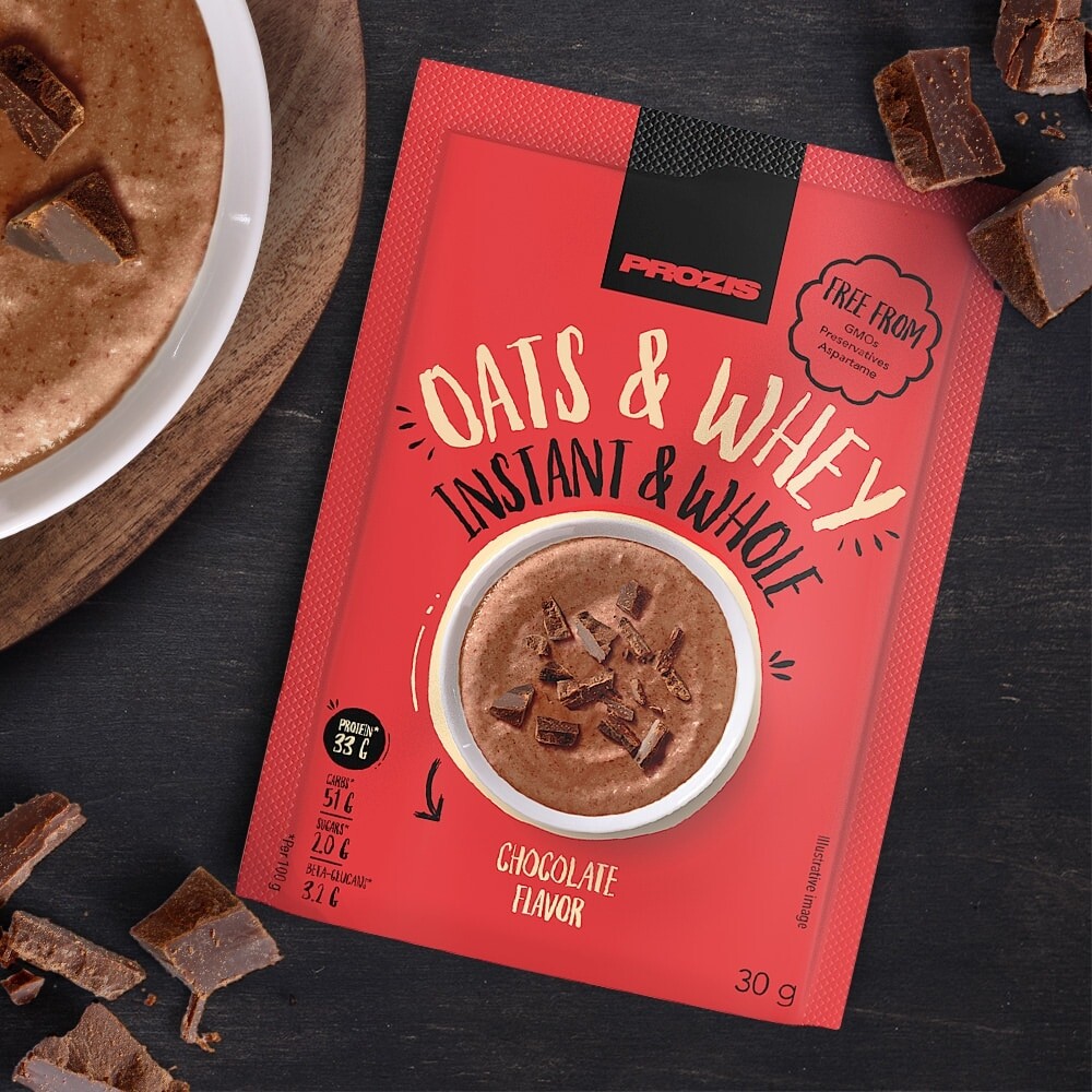 Sachet d'Avoine Complète Instantanée et Whey 30 g