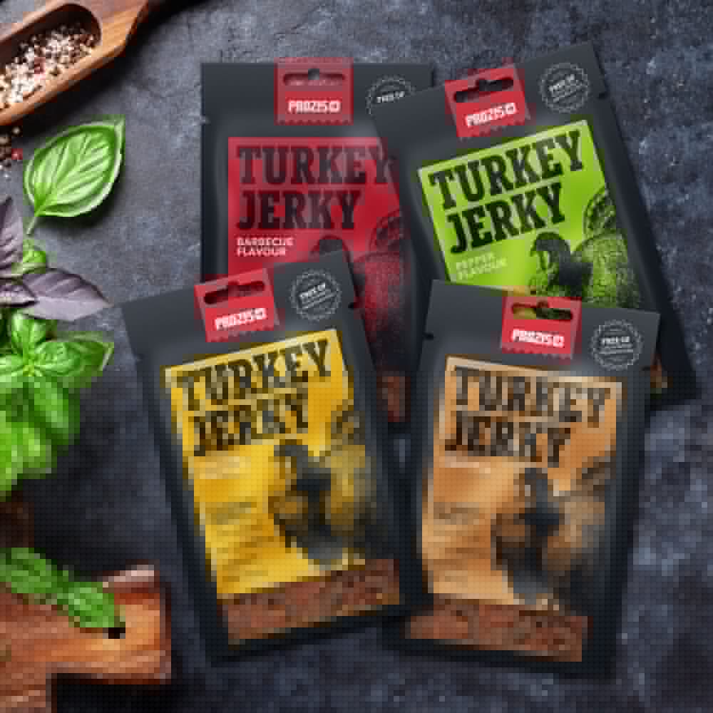 Prozis Turkey Jerky Tasting Pack