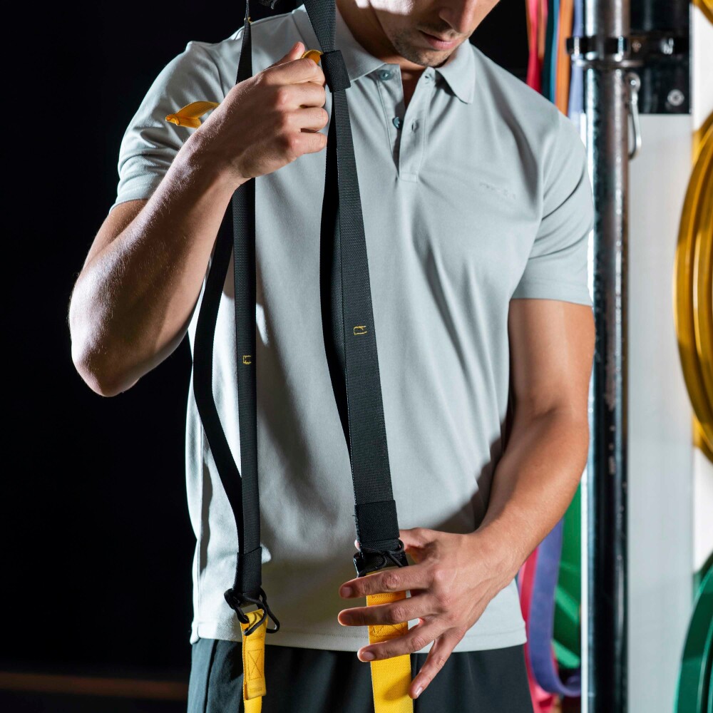 X-Gym Poloshirt - Spin M Grey