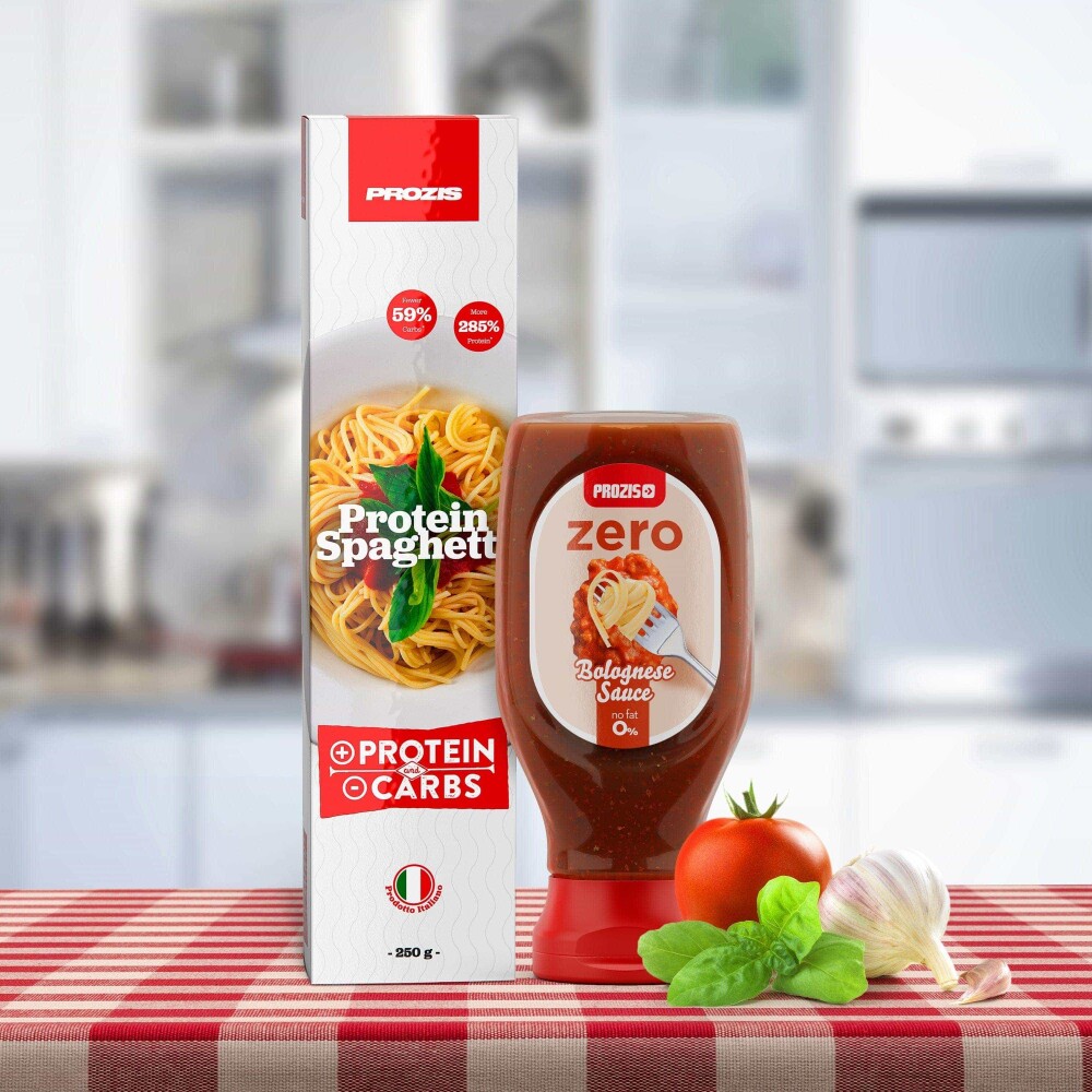 Protein Pasta - Spaghetti 250 g+ Zero Bolognese 290 g