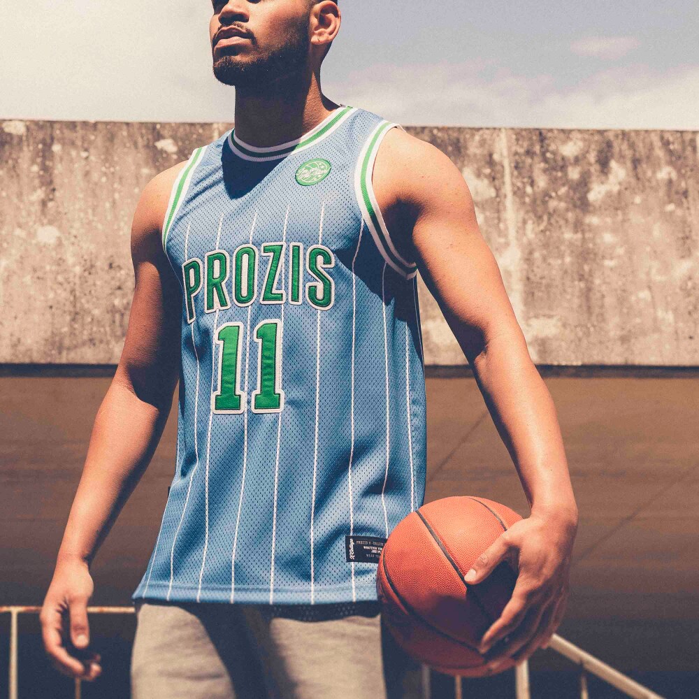 X-College Basketball Jersey - Swedish Blue