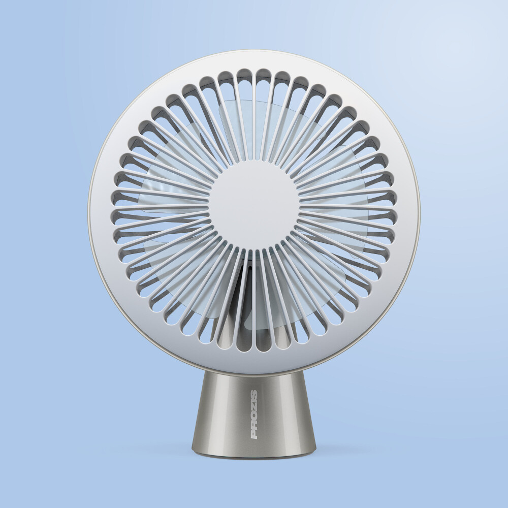 Bree USB Fan — Cream