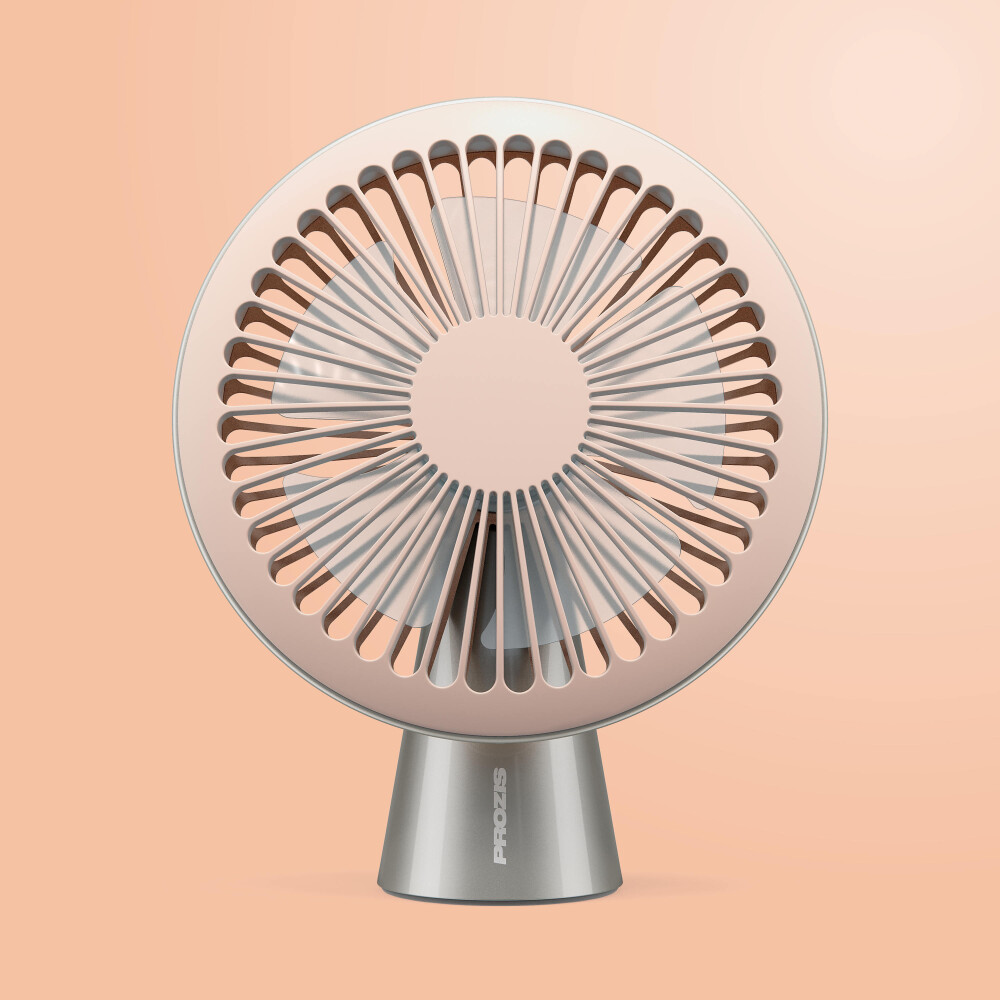 Bree USB Fan — Peach