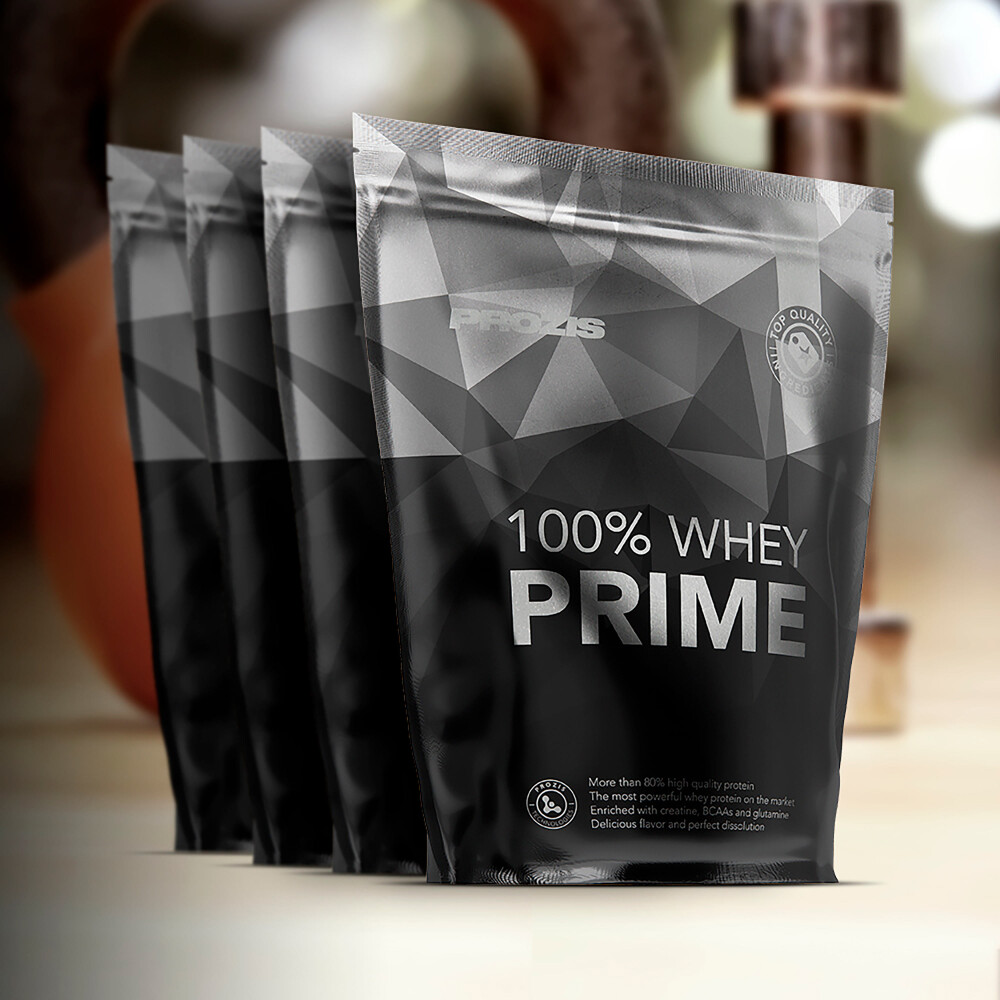 4 x 100% Whey Prime 2.0 - 400 g