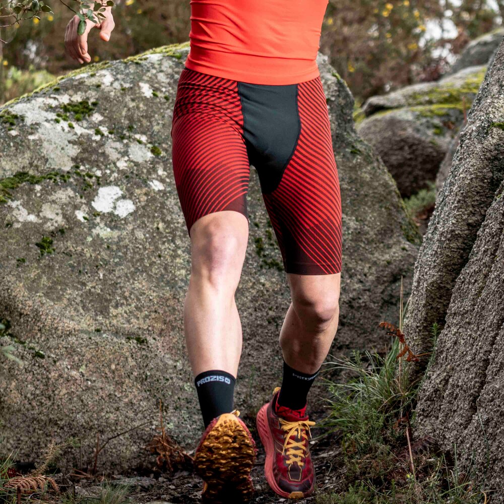 X-Motion Compression Short - Red