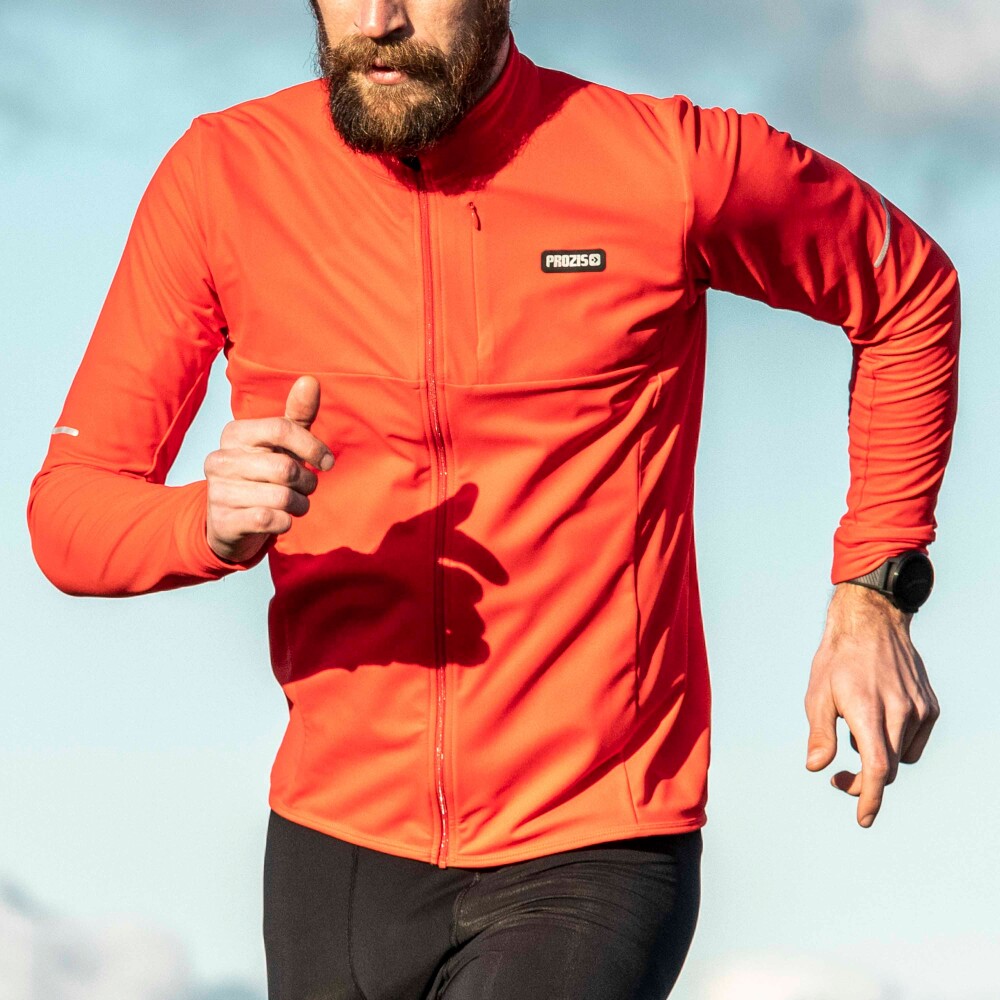 X-Motion Zip Midlayer - Supersoft Red