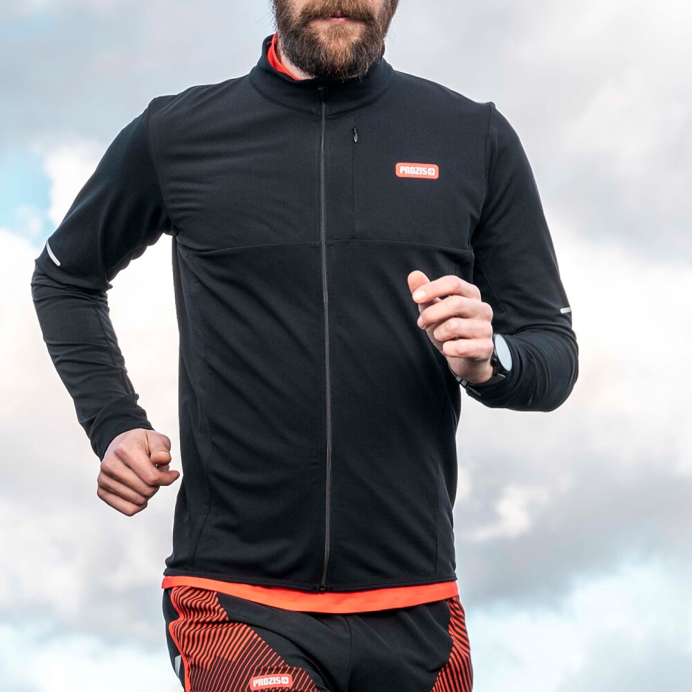 X-Motion Zip Midlayer - Supersoft Black