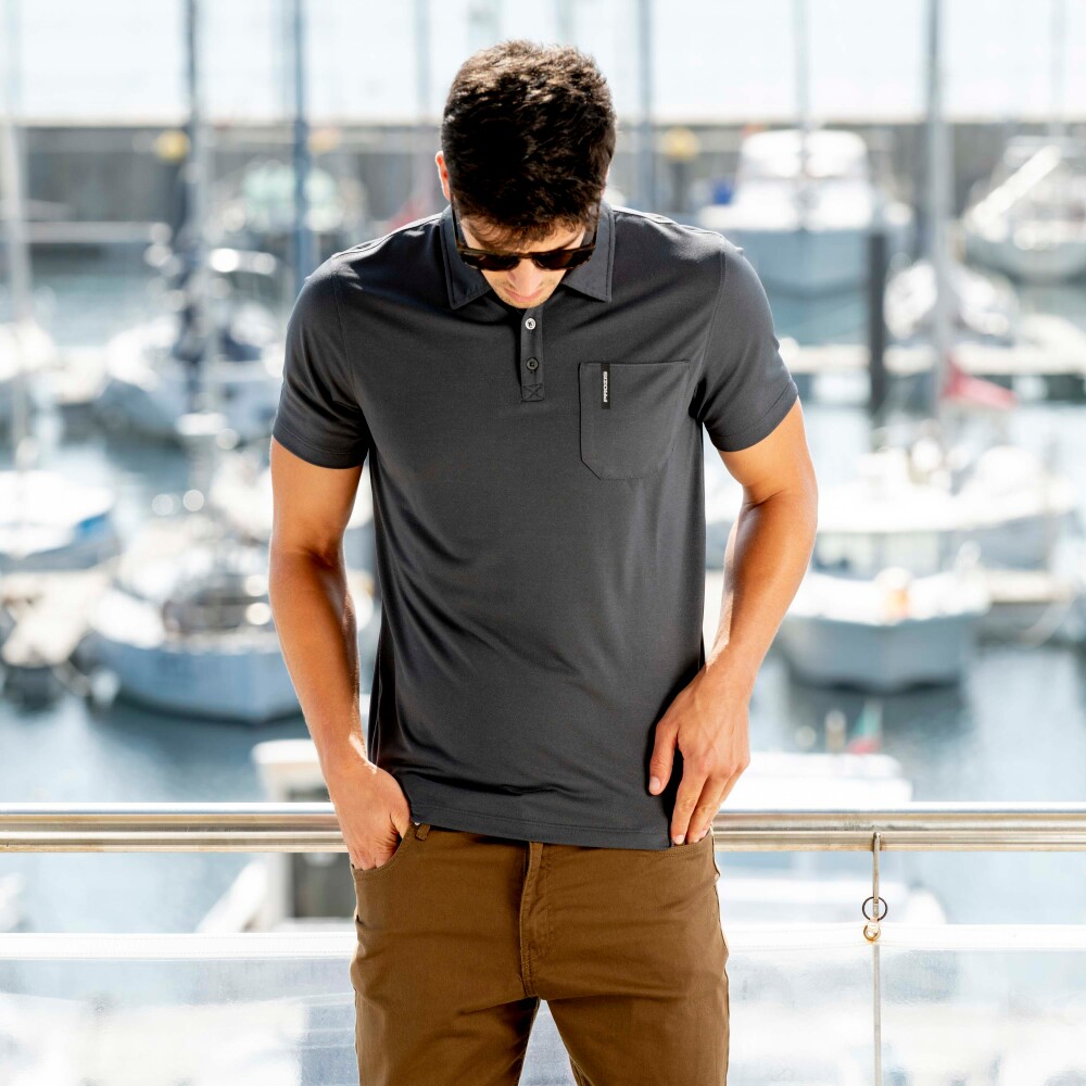 Polo Breezy Men - Iron Gray
