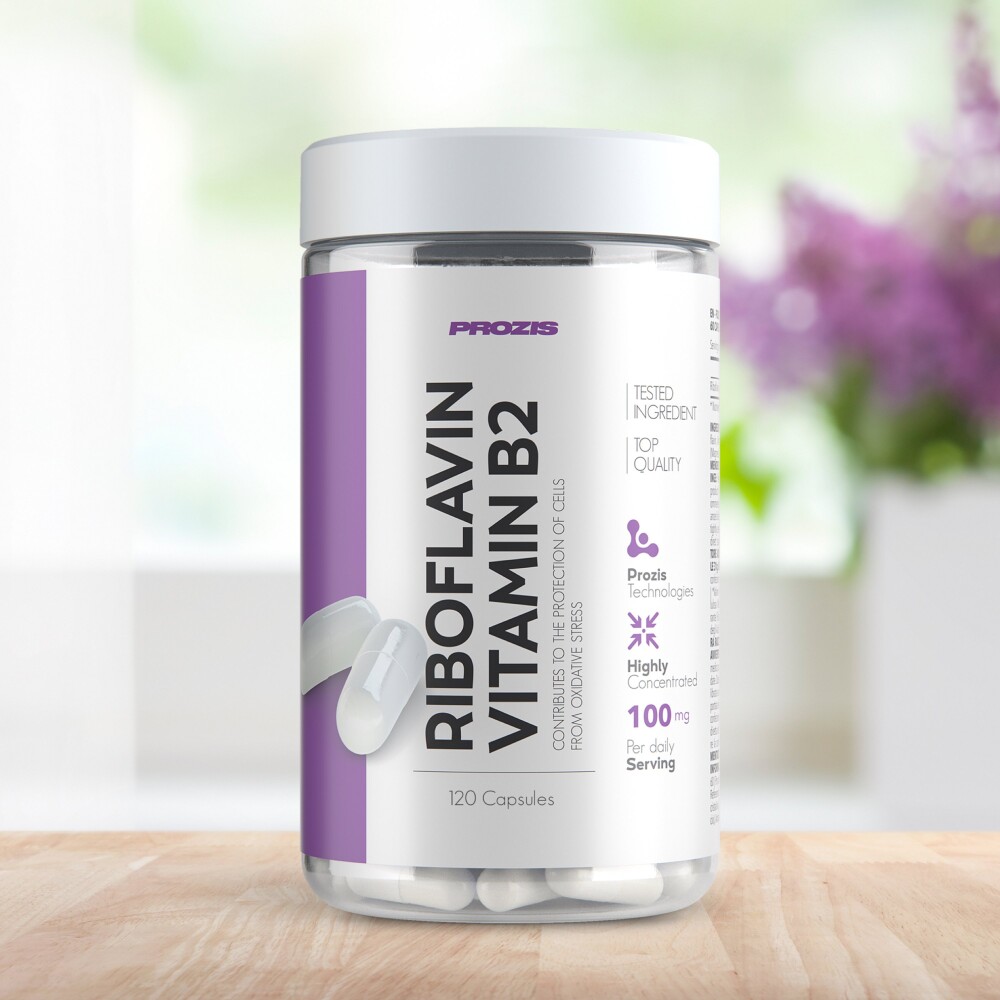 Riboflavin Vitamin B2 100 mg 120 Kapseln
