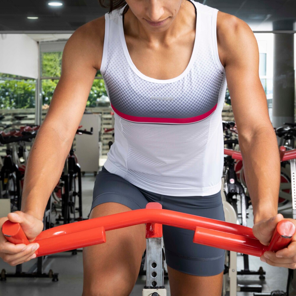 X-Cycle Spinning Singlet - Pro W White