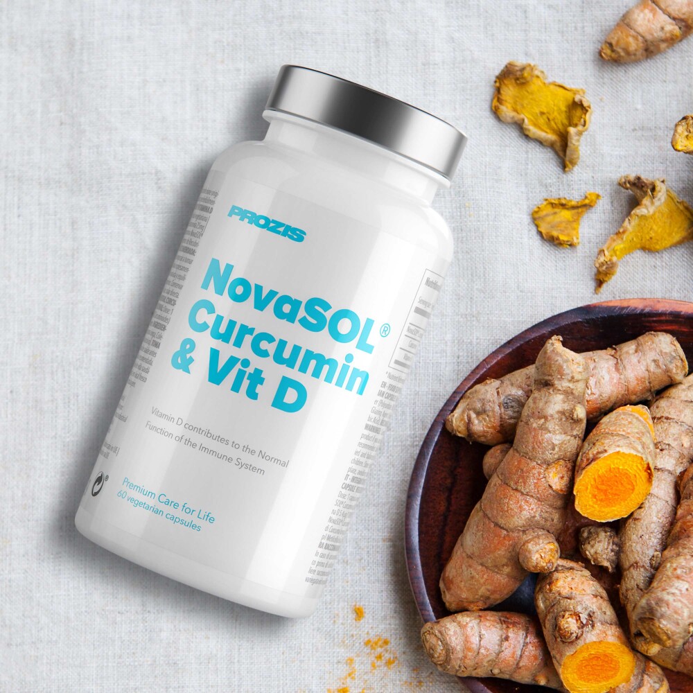 NovaSOL® Curcumin & Vit D 60 veg caps