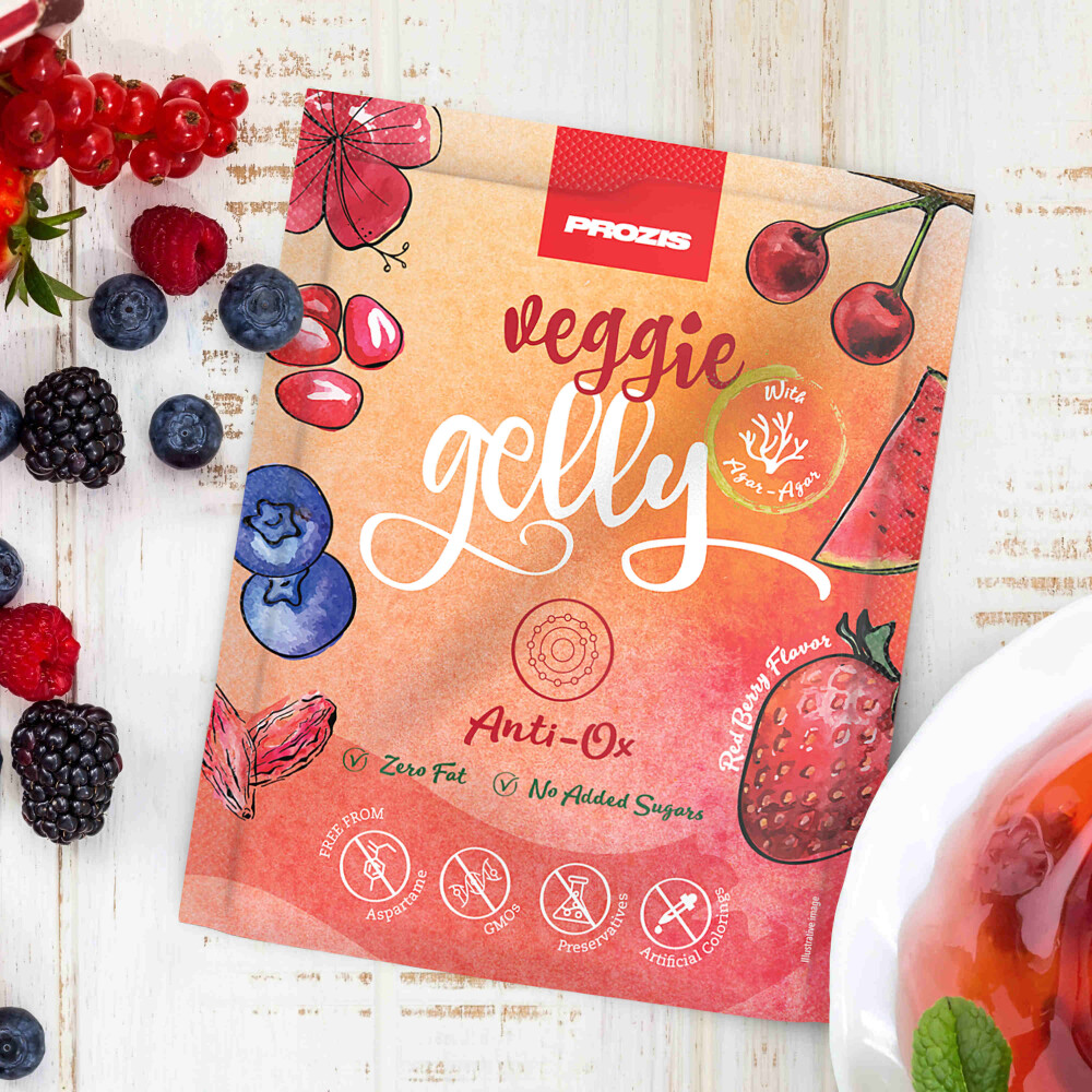 Veggie Gelly - Anti-Ox 15 g Fruits Rouges