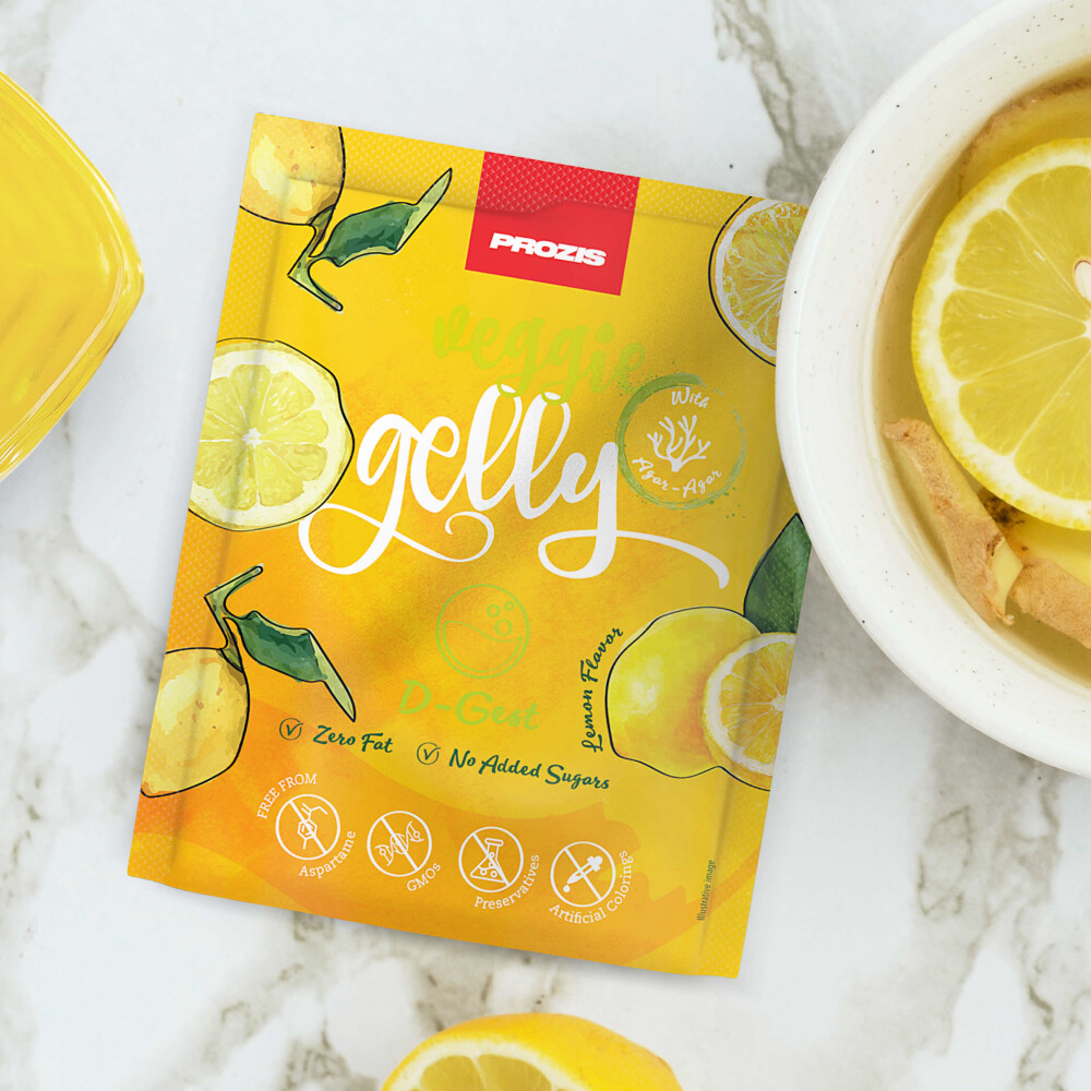 Veggie Gelly - D-Gest 15 g Citron