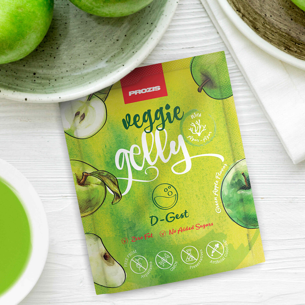 Veggie Gelly - D-Gest 15 g Pomme Verte