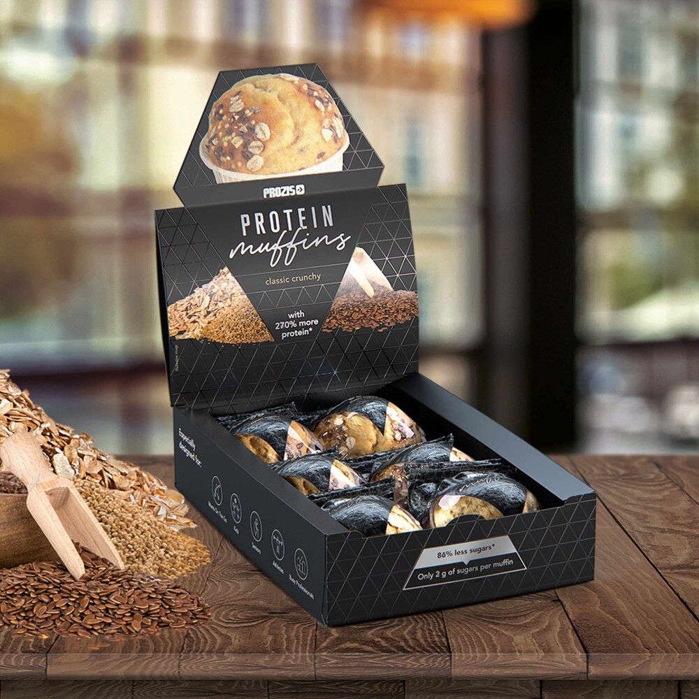 6 x Protein Muffins - Classic Crunchy 60 g