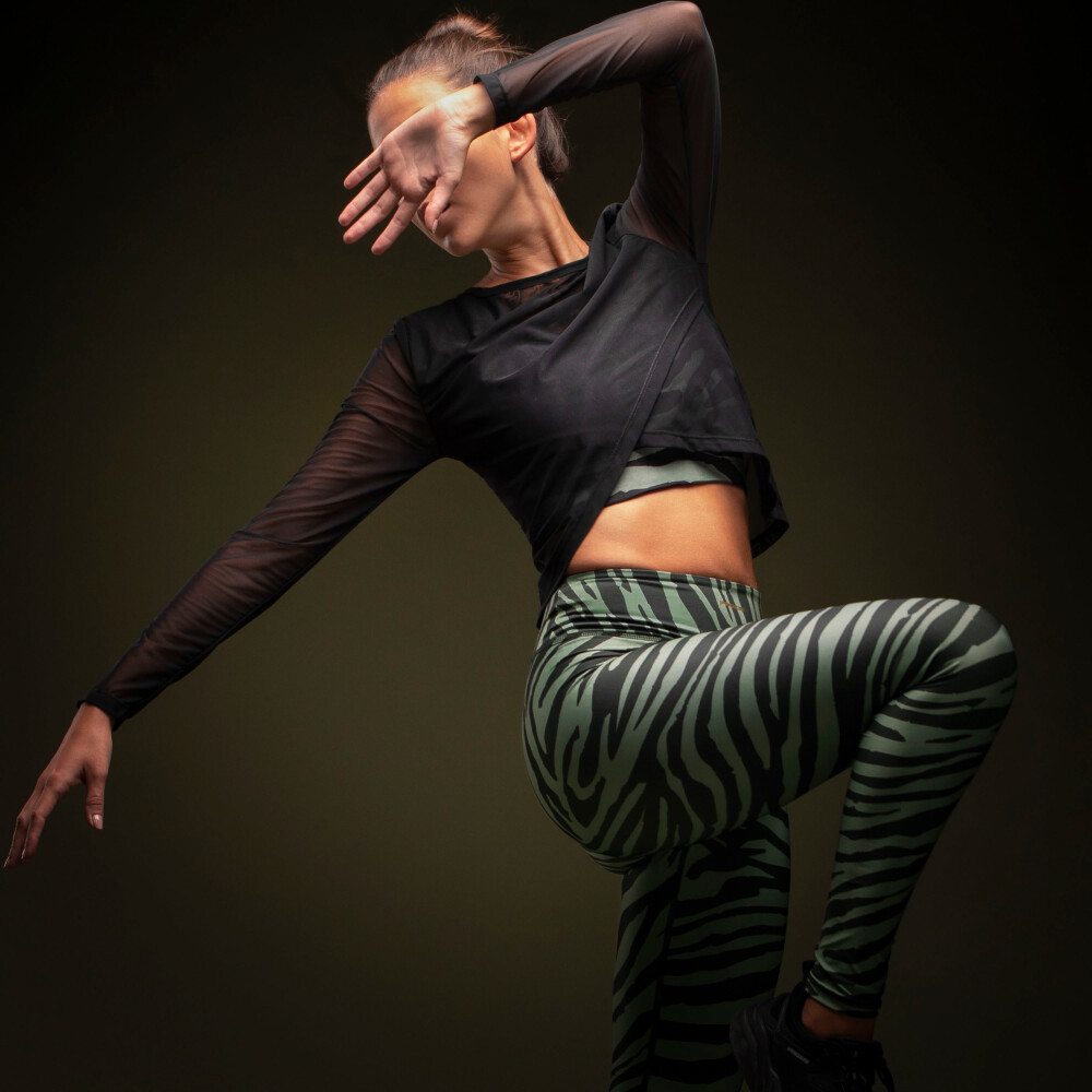 Haut à Manches Longues X-Sense - Kalahari Black