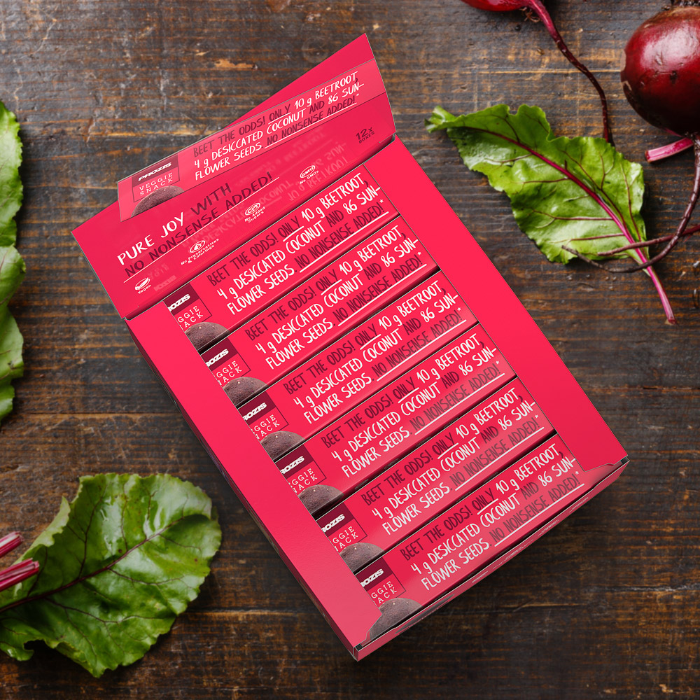 12 x 6 x Snack Végétarien - Betterave