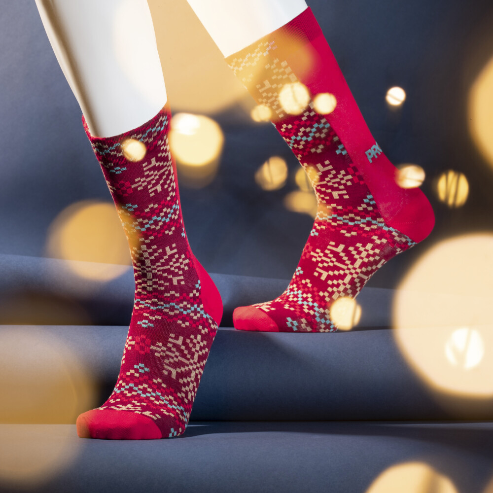 B-Style Socken - Xmas Flake
