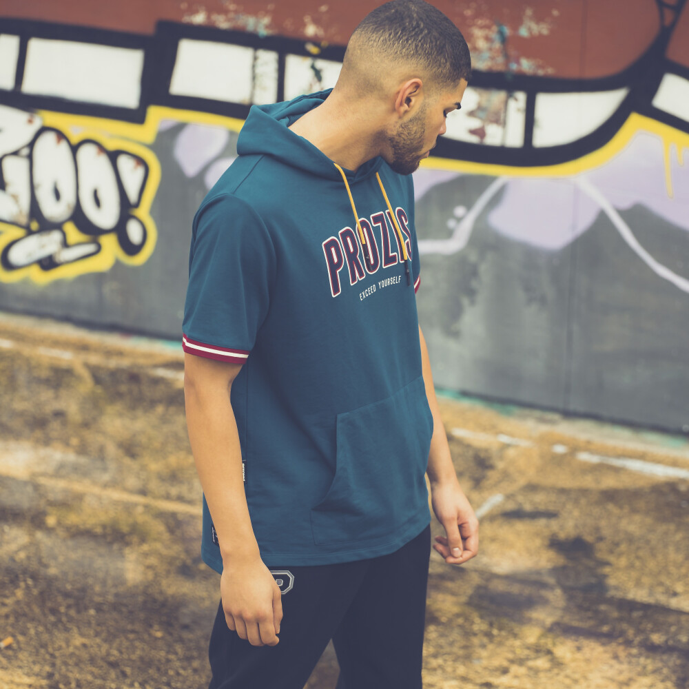 X-College Short Sleeve Hoodie