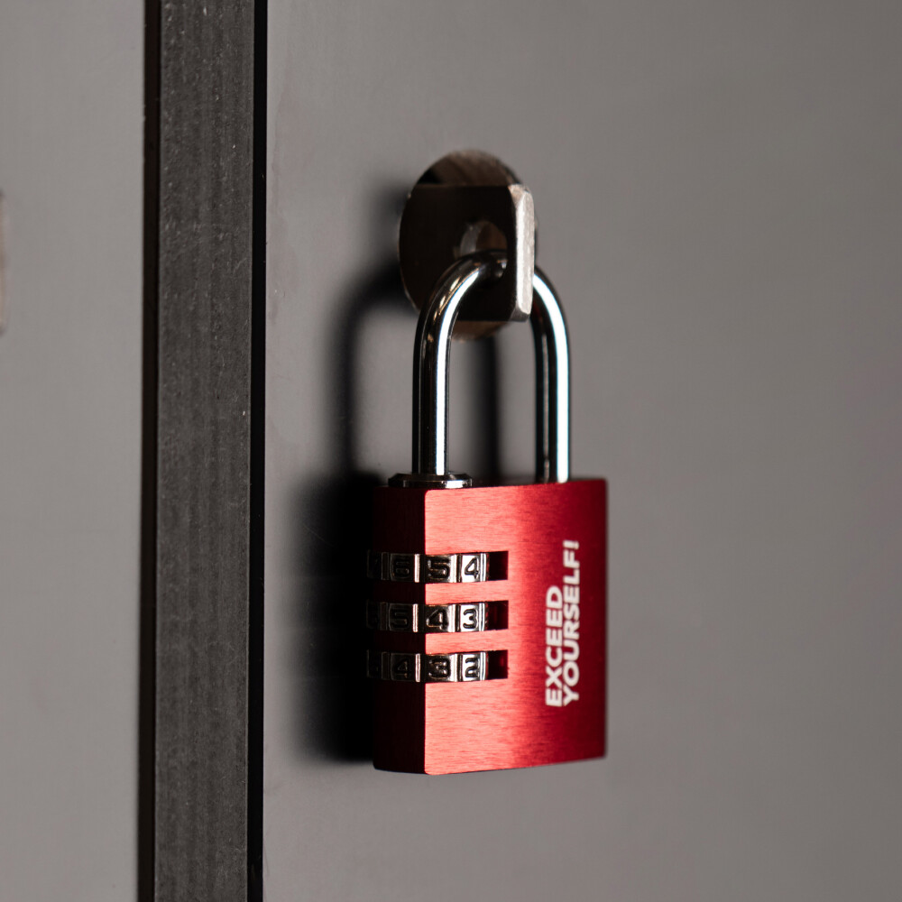  Padlock - Red