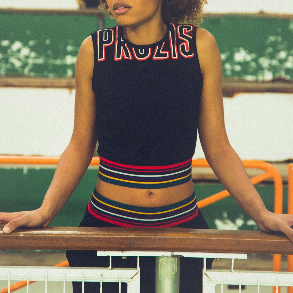X-College Crop Top