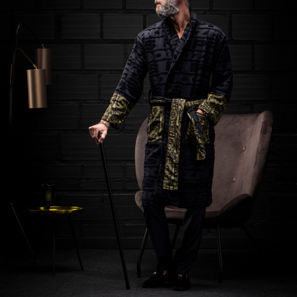 Peignoir Master  - Black