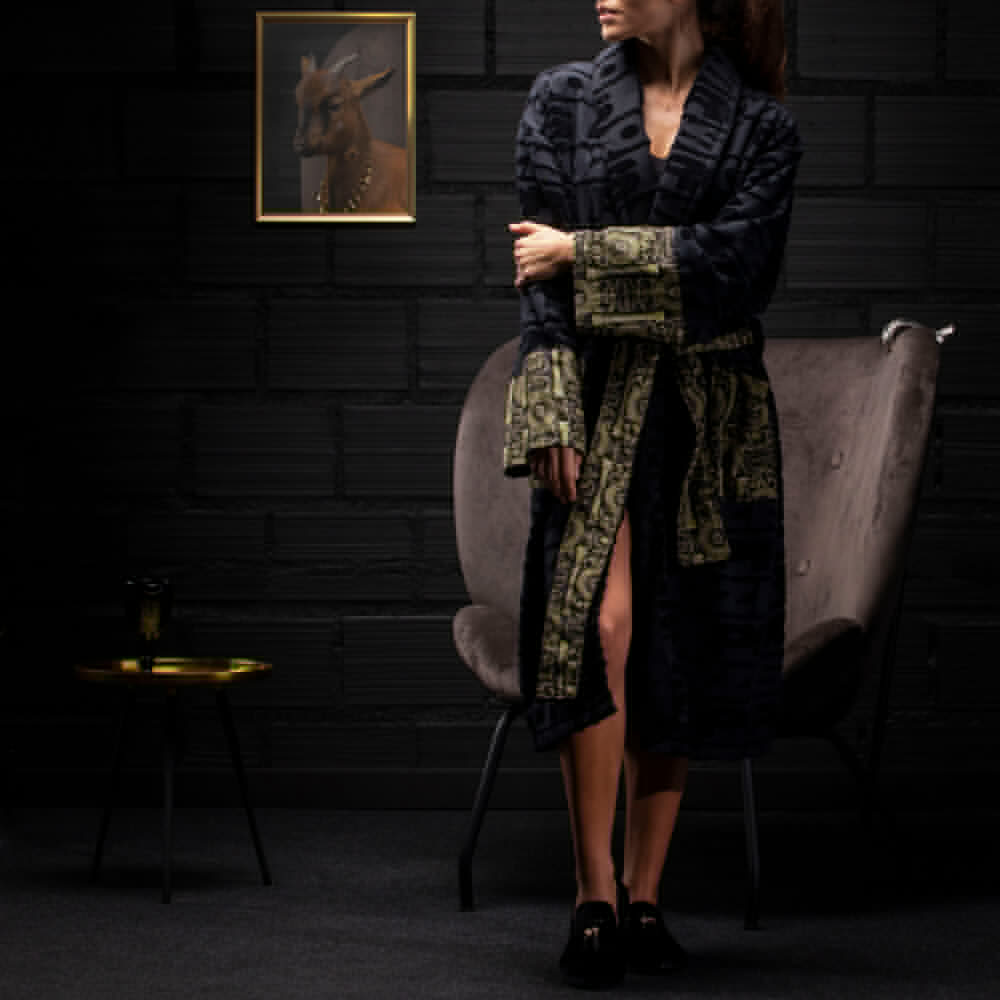 Peignoir Master  - Black W