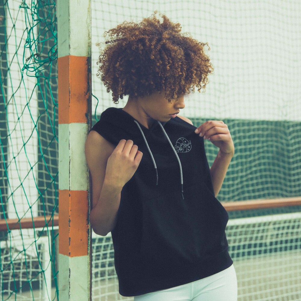 Sweat à Capuche sans Manches X-College