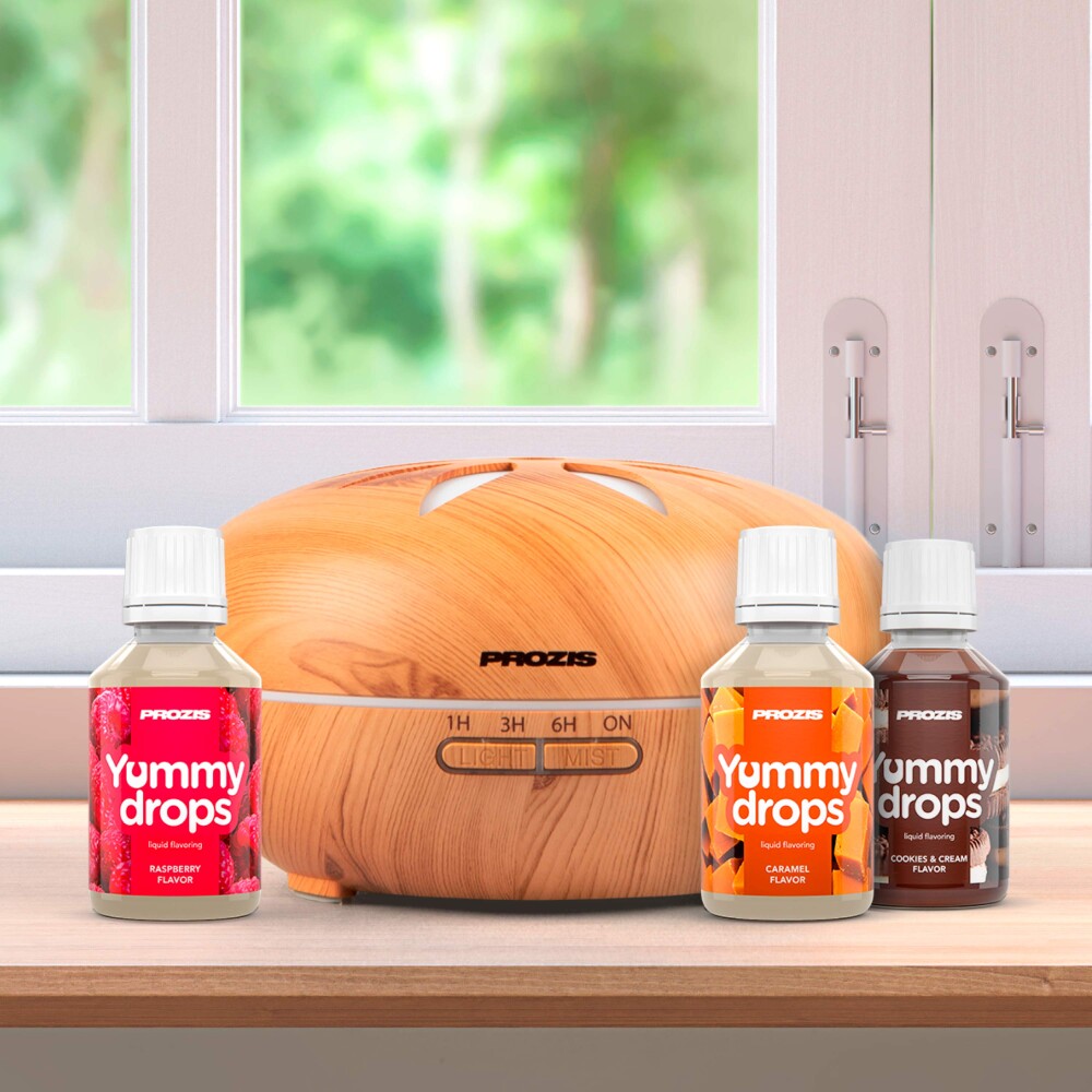 1x Aroma Diffuser & Humidifier - Home + 3x Yummy Drops