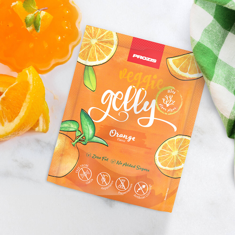 Veggie Gelly - Agar-Agar 15 g Orange