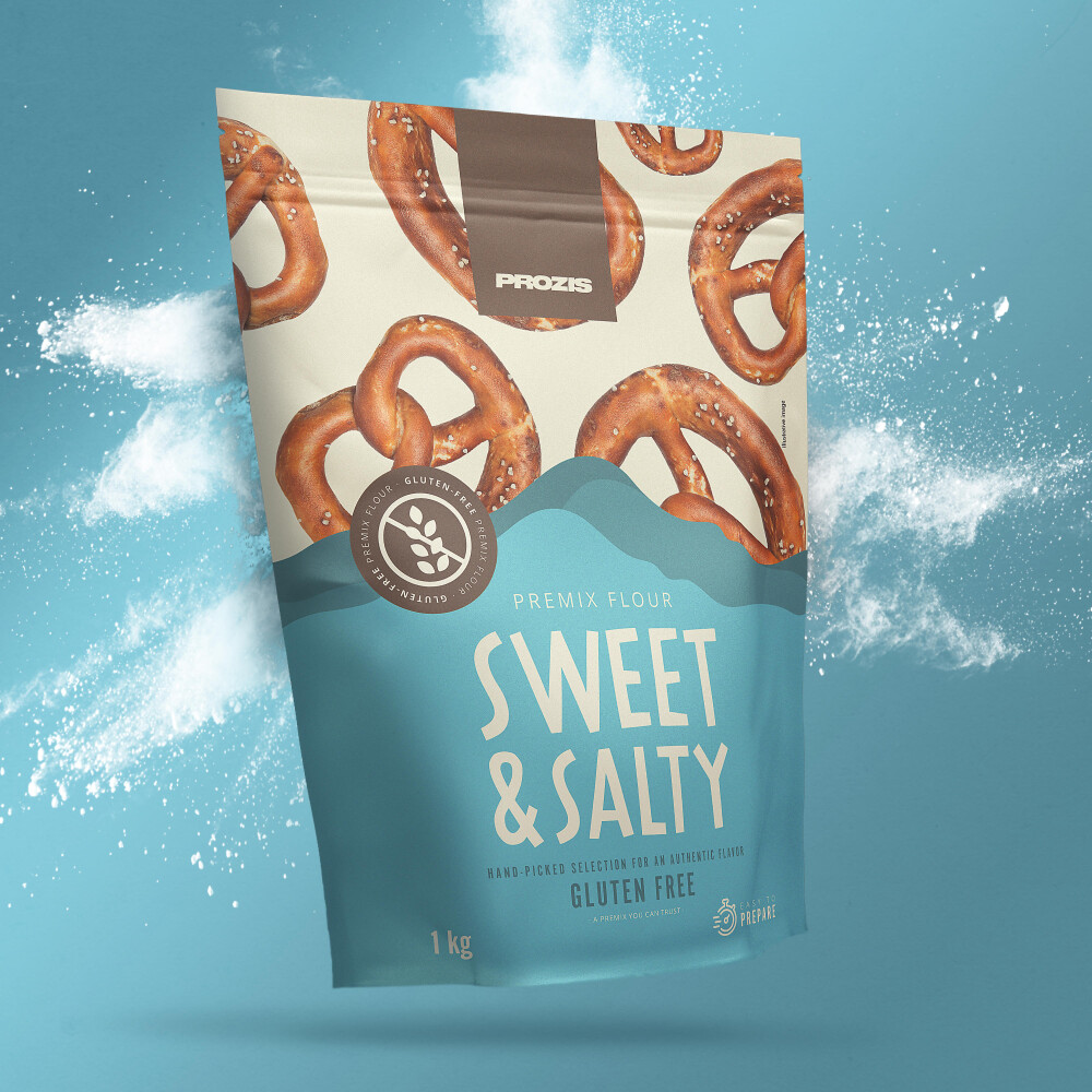 Préparation Sans Gluten pour Sucré et Salé 1000 g